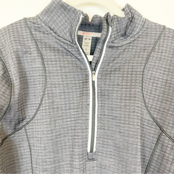 Cascade Sport Pebble Fleece Half Zip Size Large - Picture 4 of 9